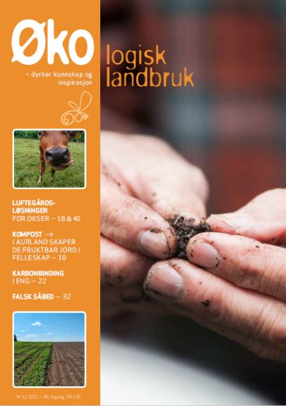 Forside Okologisk landbruk Nr1 2021 Skjermdump